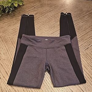 Alo black and gray legging size S